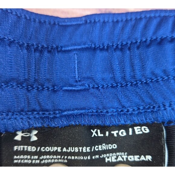Under Armour Mens Blue HeatGear Athletic Shorts XL - Picture 4 of 7